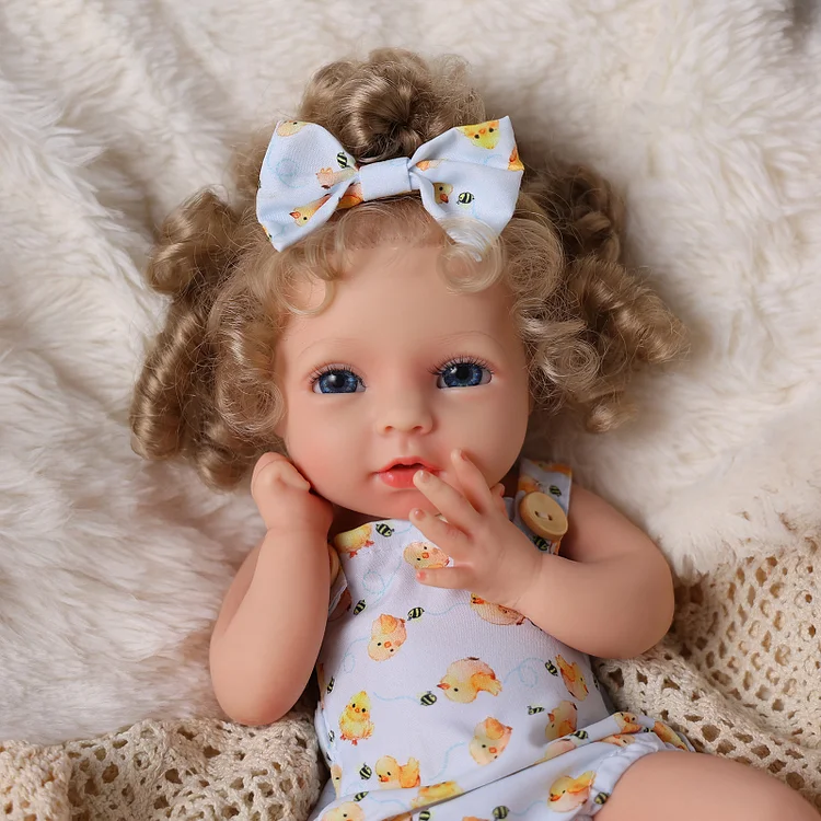 Babeside Terry 16" Lifelike Silicone Baby Doll &ndash; Full Body Realistic Newborn Girl Gift