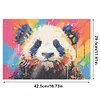 (42.5*29.5cm)Animal Diamond Painting Placemat Heat Resistant Diamond Art Table Mat (Panda)