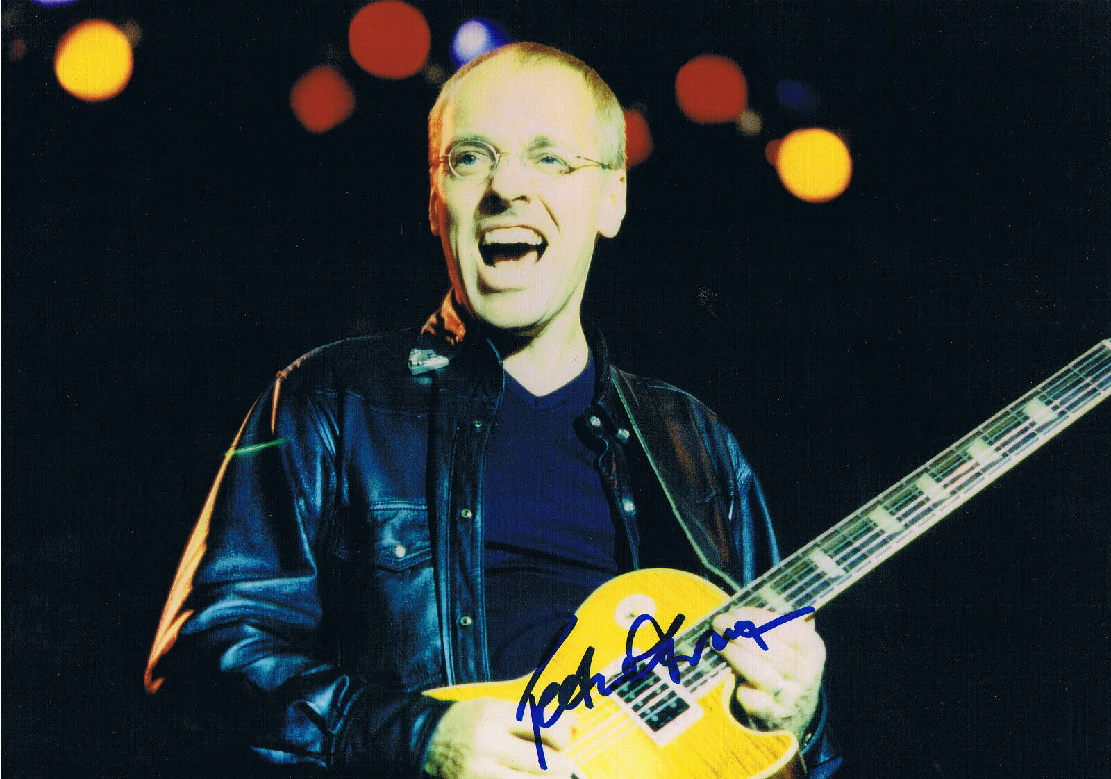 Peter Frampton 1950- genuine autograph Photo Poster painting 8x12