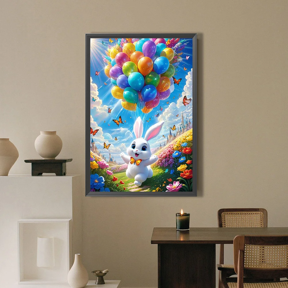 Diamond Painting - Full Round Drill - Sring Rabbit(Canvas|40*60cm)