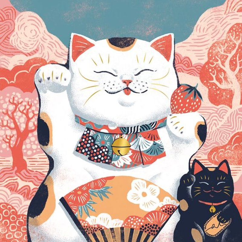 Ericpuzzle™ Ericpuzzle™（NEW）maneki-neko WOODEN PUZZLE
