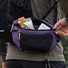 Outdoor Hiking Chest Bag Waterproof Multi-Functional Sports Backpack Large Capacity Waist Pack Hanging Pocket for Camping Cycling Running Hiking
