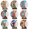 Wooden Special Shaped DIY Diamond Painting Moon Perpetual Calendar Decor Kits