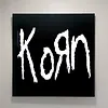 KORN - Art mural en acrylique - 30*30cm