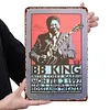 (Multi Style)Music - Vintage Metal Signs - 20*30cm - Music