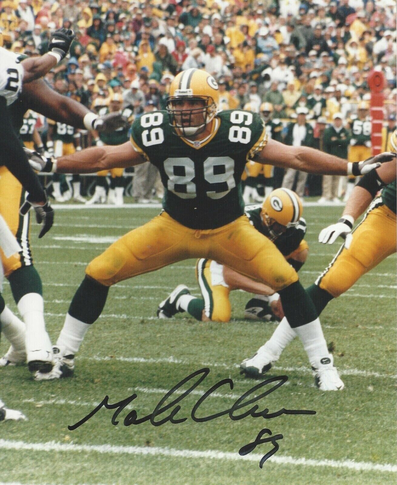 Mark Chumura Autographed Signed 8x10 Photo Poster painting ( Packers ) REPRINT