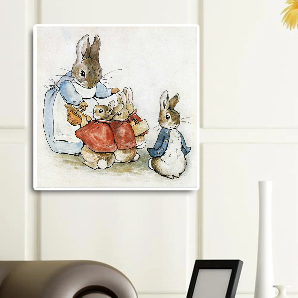 Diamond Painting - Full Round Drill - Peter Rabbit(Canvas|30*30cm)