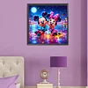 Mickey minnie-plein diamant rond peinture-50 * 50cm