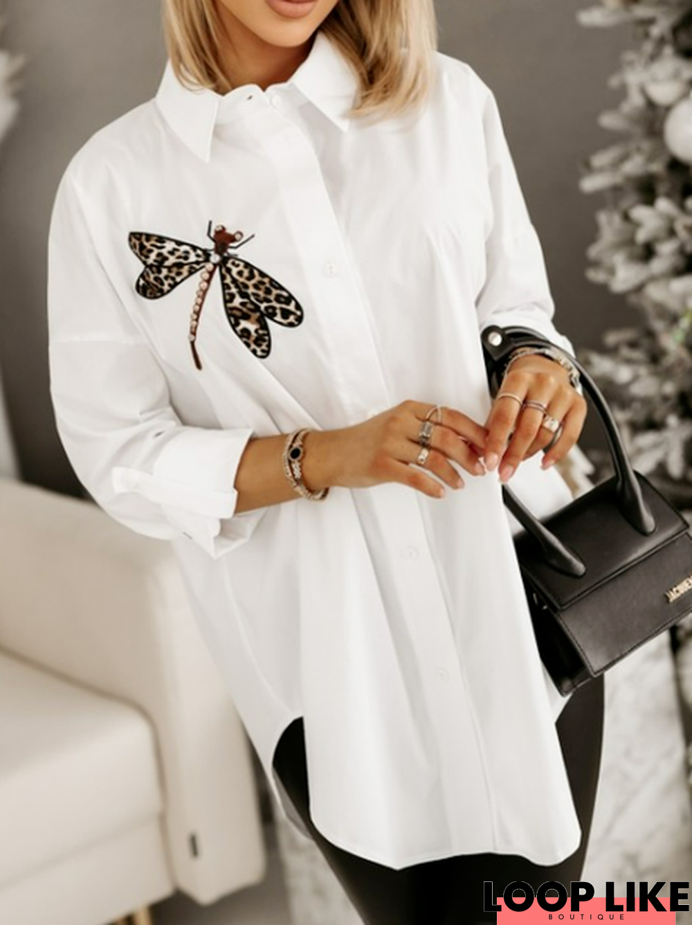 Casual Dragonfly Blouse