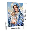 (Pre-Framed)Virgin Mary-Special Shape Diamond Painting Kit(30x40cm)