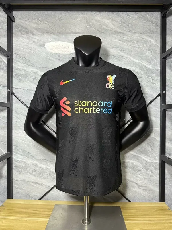 Player Version 2025-2026 Liverpool Black Special Edition Soccer Jersey