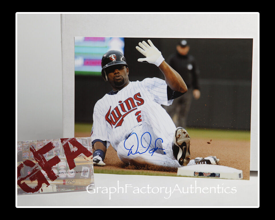 Denard Span *Minnesota Twins* Signed Autographed 11x14 Photo Poster painting COA GFA