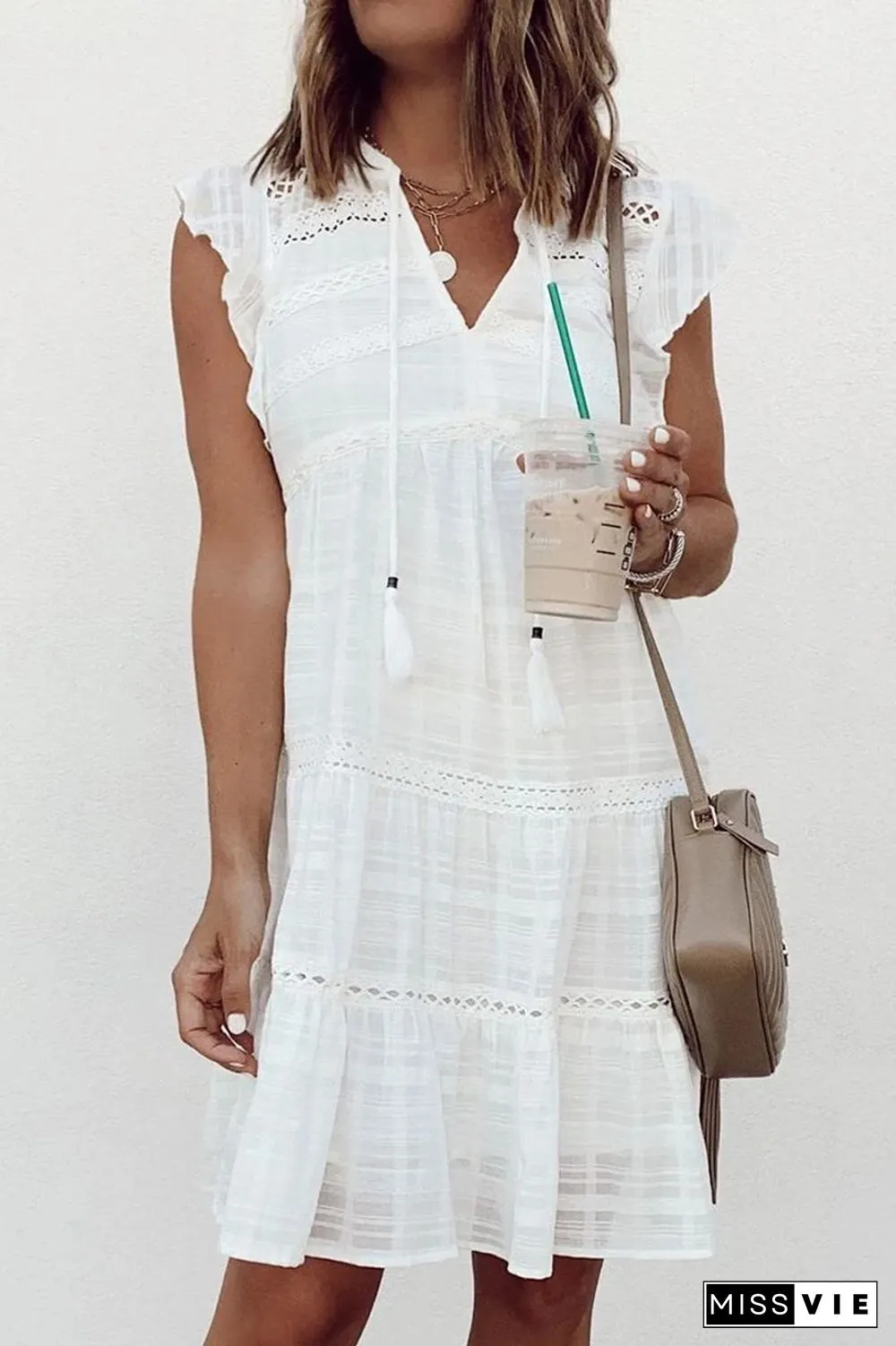 KarliDress On a Day Like Today White Dress P12684