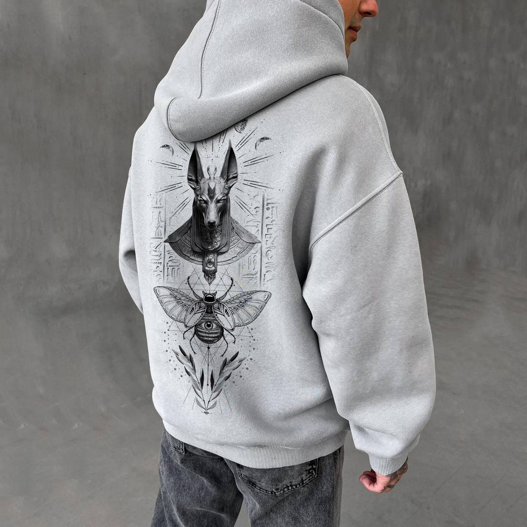 Egyptian Anubis Sweatshirt Ancient Egypt Culture LT9