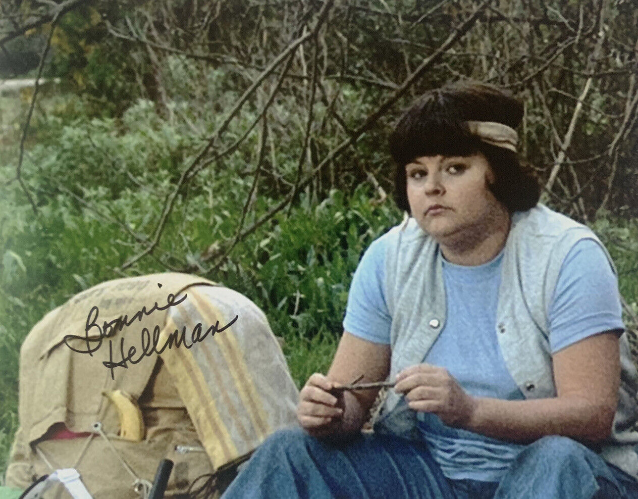 BONNIE HELLMAN HAND SIGNED 8x10 Photo Poster painting FRIDAY THE 13th AUTHENTIC AUTOGRAPH COA