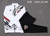 25/26 Sao Paulo White long zipper Training Jacket Set