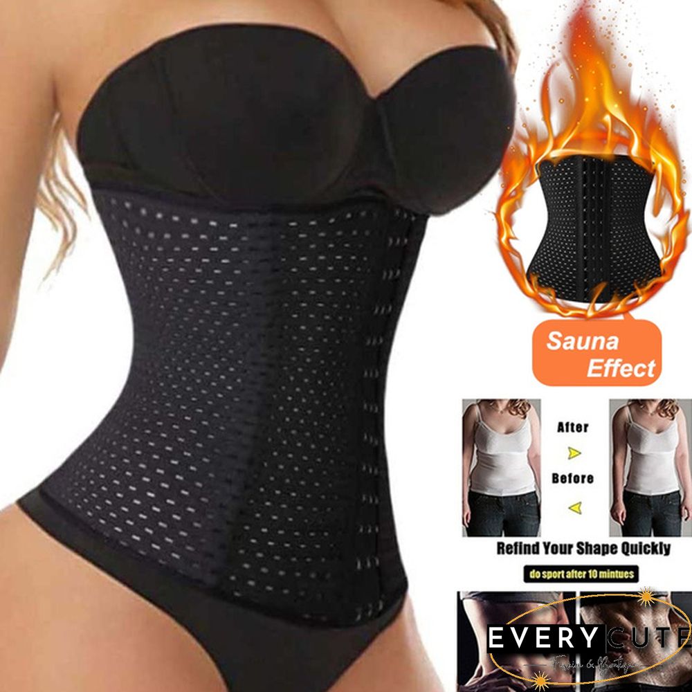 Waist Trainer Corset for Weight Loss Sport Workout Body Shaper Tummy Fat Burner