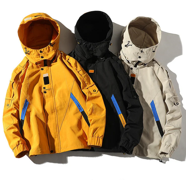 Men's Clothing Autumn Casual Tops plus Size Loose Sports Jacket Workwear Men's Jacket