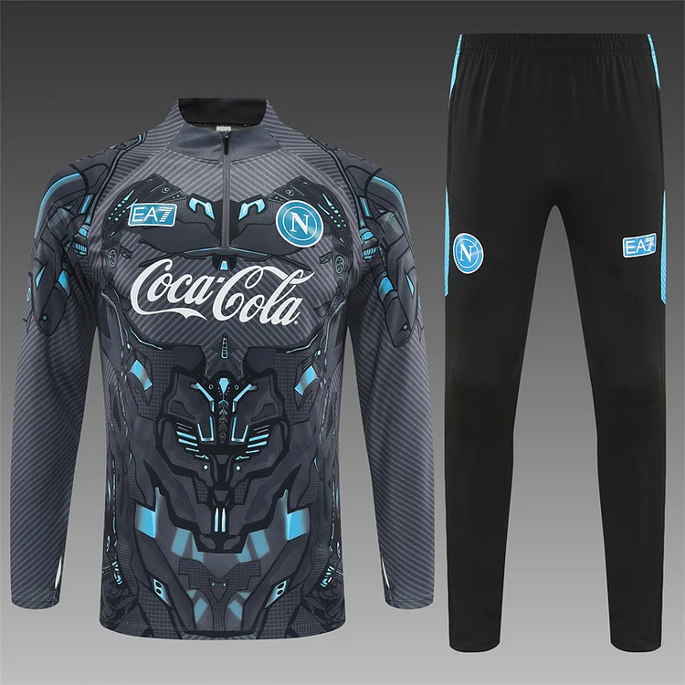25/26 Napoli black and grey training apparel