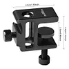 2pcs Table Lamp Cantilever Bracket Clamp Mini Lamp Holder Outdoor Camping Tools