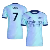 SAKA #7 Arsenal Third Away Authentic Soccer Jersey 2024/25