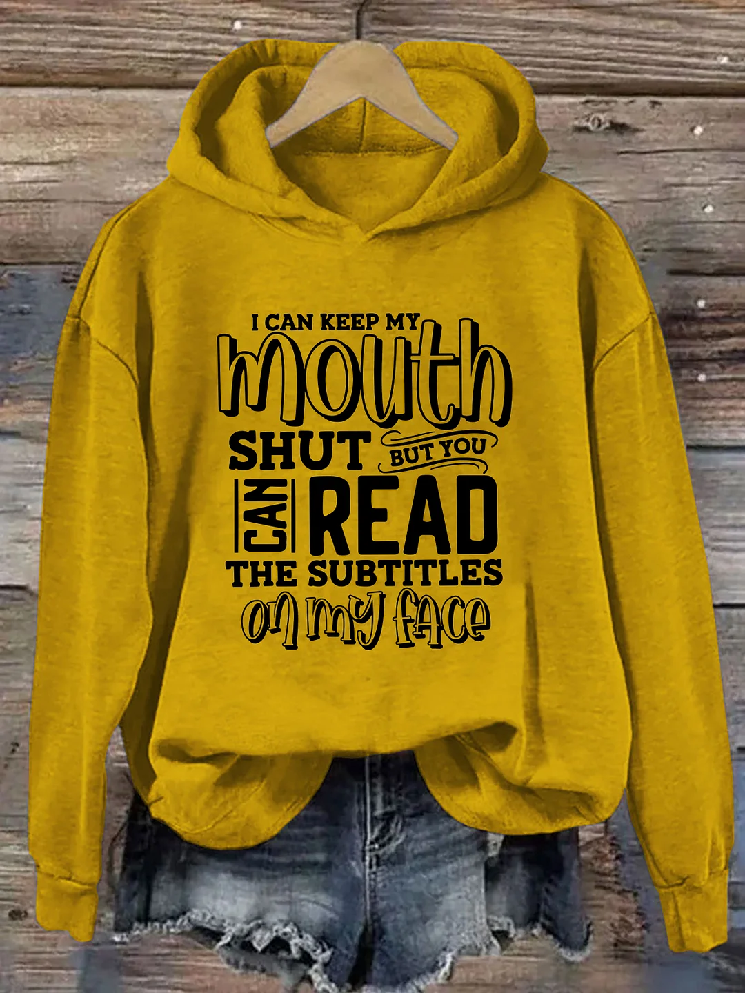 I Can Keep My Mouth Shut Hoodie