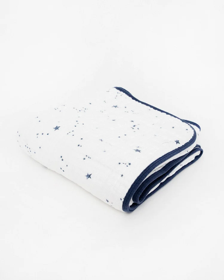 Original Cotton Muslin Quilt - Shooting Stars