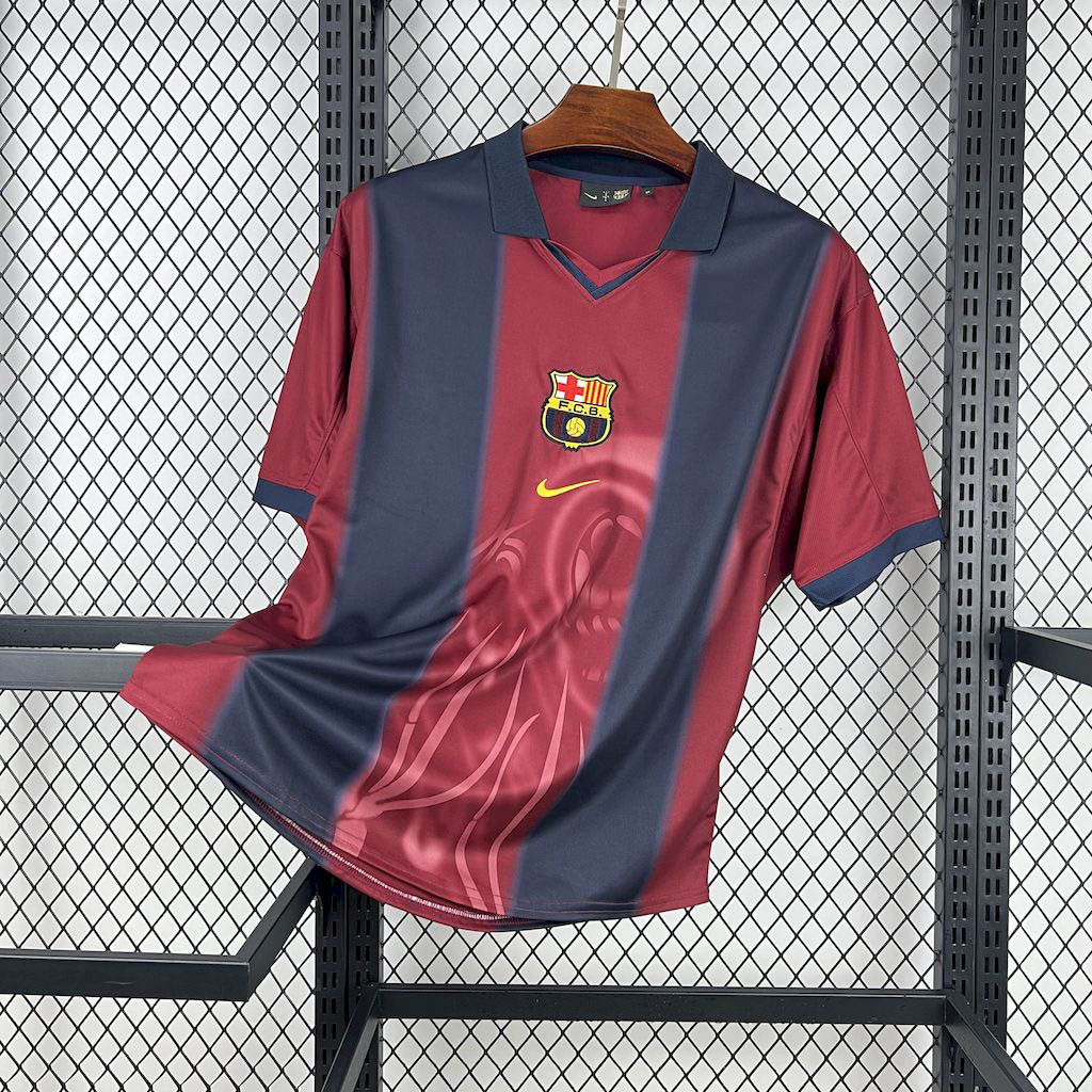 2000-2001 Retro Barcelona Special Edition Football Shirt 1:1 Thai Quality- Maxi Kit