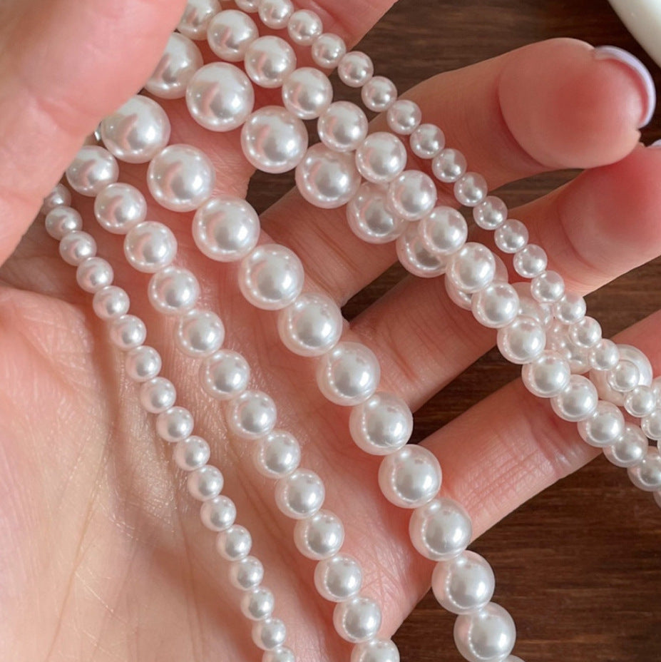 925 Sterling Silver Women Japanese / Korean Pearl Star Silver Electroplating Bracelets