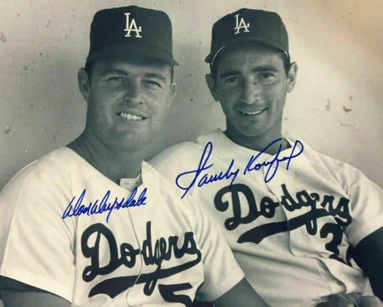 REPRINT - DON DRYSDALE - SANDY KOUFAX Signed Dodgers 8 x 10 Photo Poster painting RP Man Cave