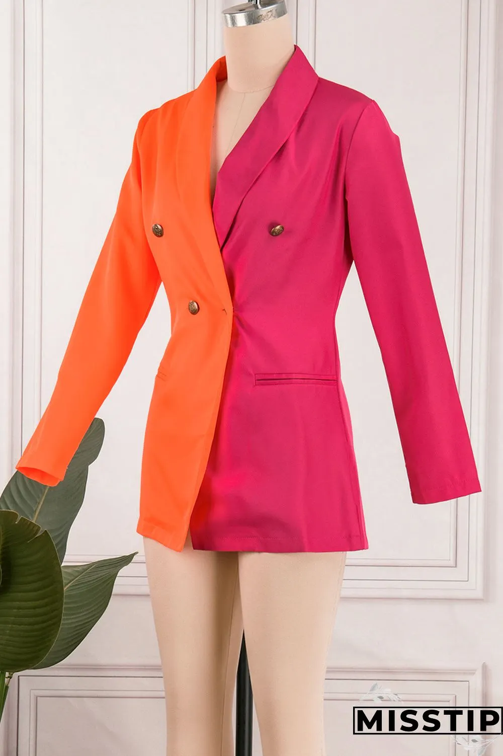 Yellow Casual Solid Patchwork V Neck Long Sleeve Dresses