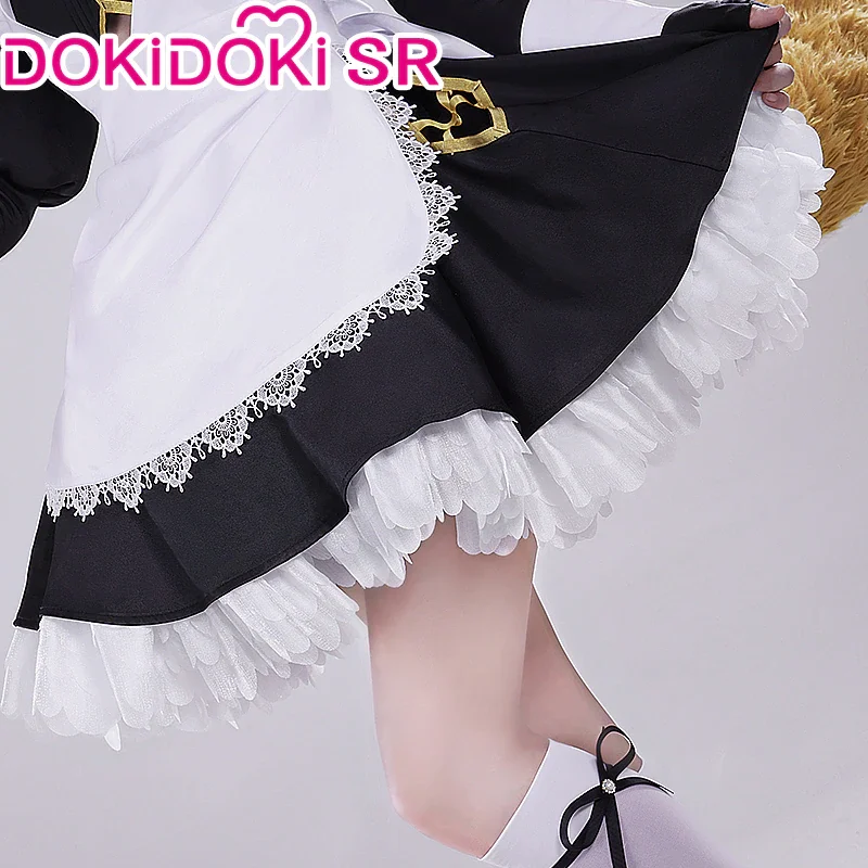 DokiDoki-SR Game Genshin Impact Gorou Doujin Cosplay Costume Maid Uniform Cute