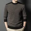 Thickened warm half turtleneck men's casual sweater