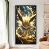 (Big Size)Anime Pokemon - 11CT Stamped Cross Stitch - 40*70cm