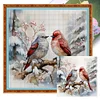 Birdie-Full Embroidery 3 Strands 11CT Stamped Cross Stitch-40*40CM
