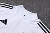 Joyfball 2025/2026 Manchester United Half-Pull Training Suit White Football Shirt 1:1 Thai Quality