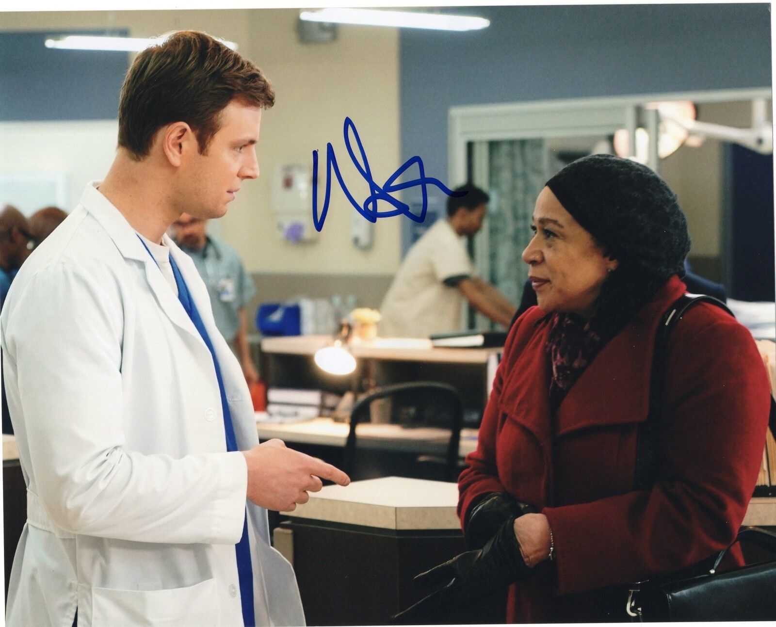 Nick Gehlfuss signed 8x10 Photo Poster painting w/COA Chicago Fire Med P.D. Will Halstead #1