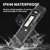 LED Ultra Slim Flashlight with Pen Clip Portable Pocket Flashlight for Hiking