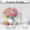 (US Local)Acrylic Special Shaped Rose Bouquet DIY Table Top Diamond Painting Ornament Kits