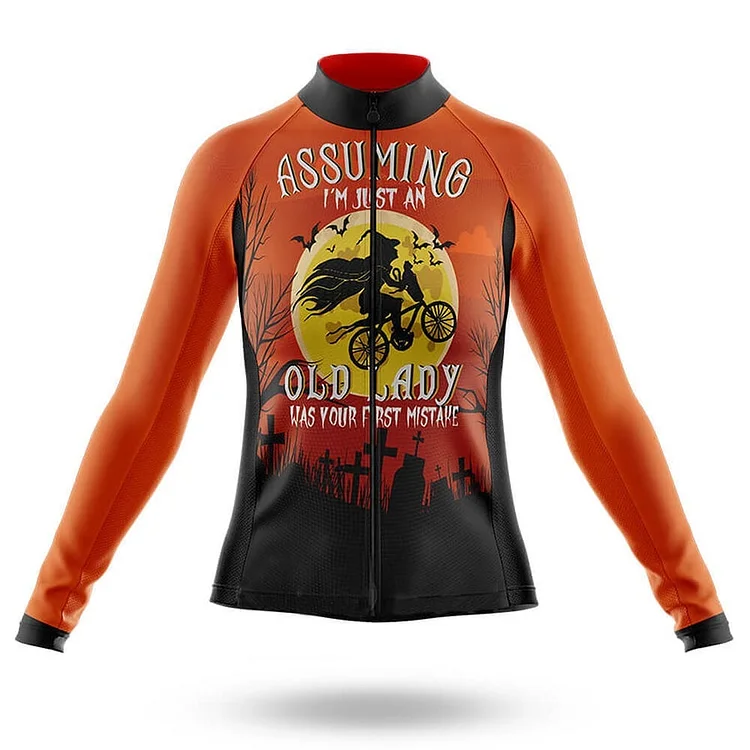 Halloween Women's Long Sleeve Cycling Jersey