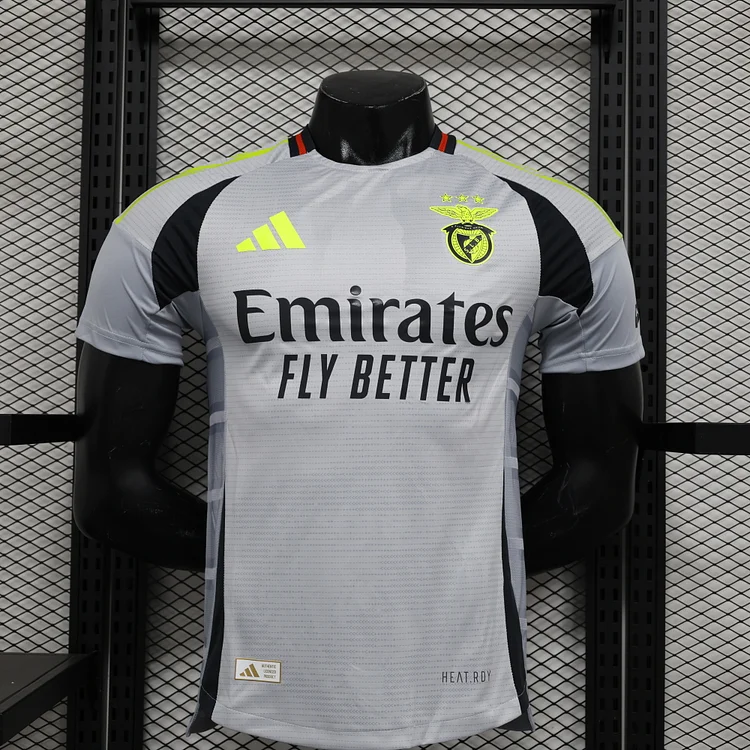 2024-2025 Benfica Second Away Football Shirt - Player Edition