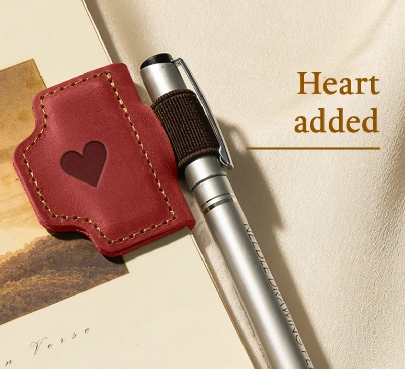 BygoneMark - LAST DAY 70% OFF - Personalized Magnetic Leather Pen Holder Bookmark
