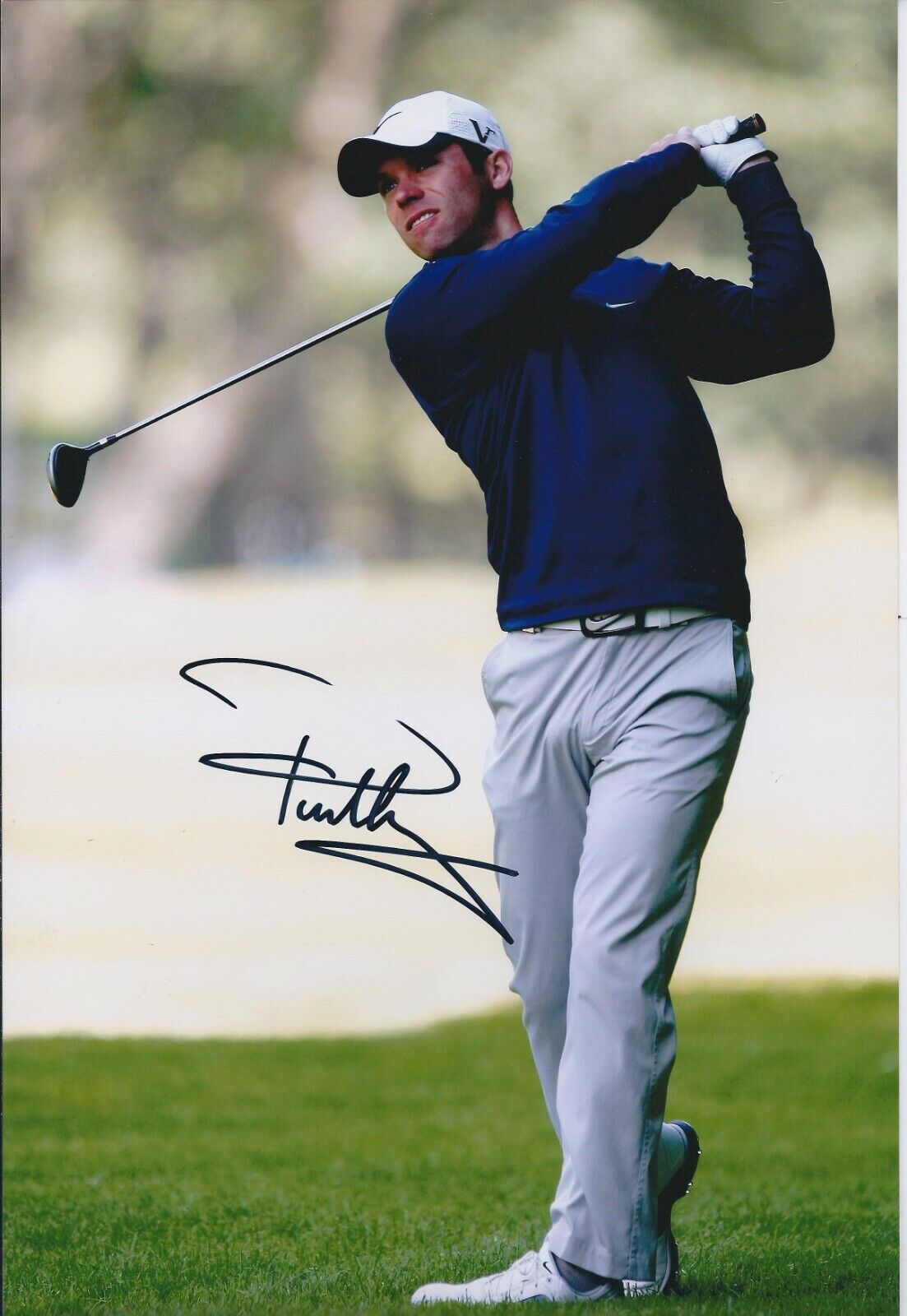 Paul CASEY SIGNED Autograph 12x8 Photo Poster painting AFTAL RD COA VOLVO China Open Winner GOLF