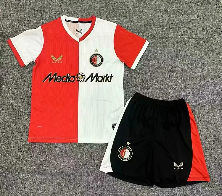 2025-26 new season Feyenoord home adult kit