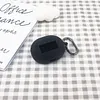 Silicone Protective Cover Shockproof Scratch Resistant Cover with Carabiner Protective Shell Compatible for TOZO NC20 Pro/NC20 Earbud