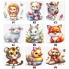(Multi-Style) Cute Animal-18CT Stamped Cross Stitch 20*20cm/7.87*7.87in