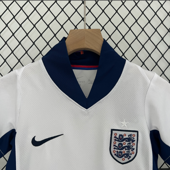 2024 England Home Kids Kit Football jersey Thai Quality