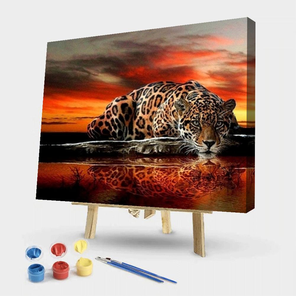Leopard - Painting By Numbers - 50*40CM gbfke