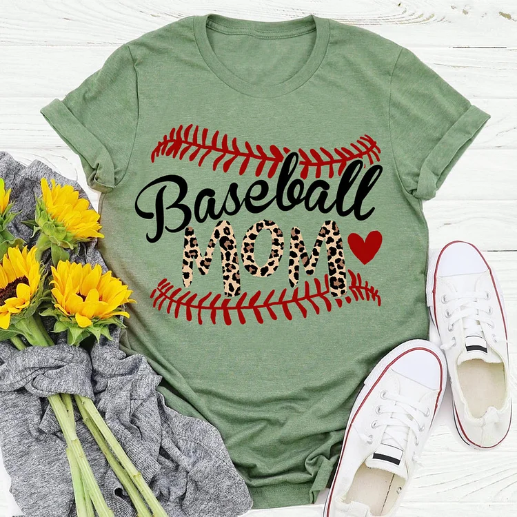 Baseball momT-shirt Tee -02901#537777
