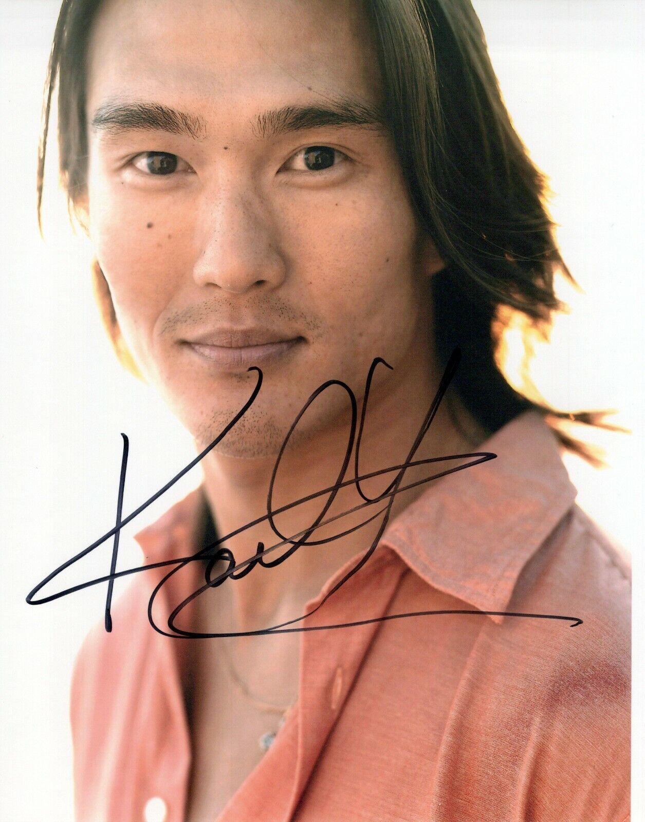 Karl Yune head shot autographed Photo Poster painting signed 8x10 #1